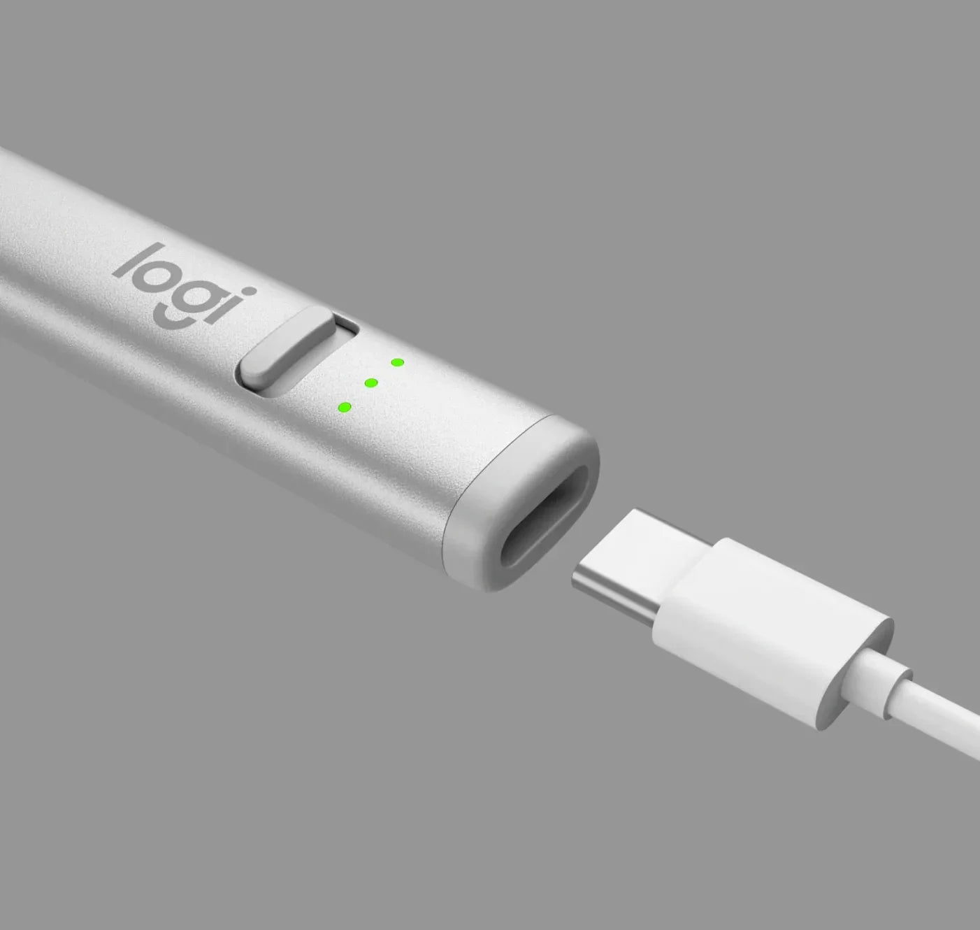 Logitech Crayon (USB-C) - Silver