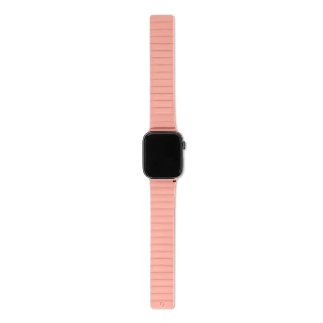 Silicone Magnetic Traction Strap - 38mm / 40mm / 41mm | Peach Pearl