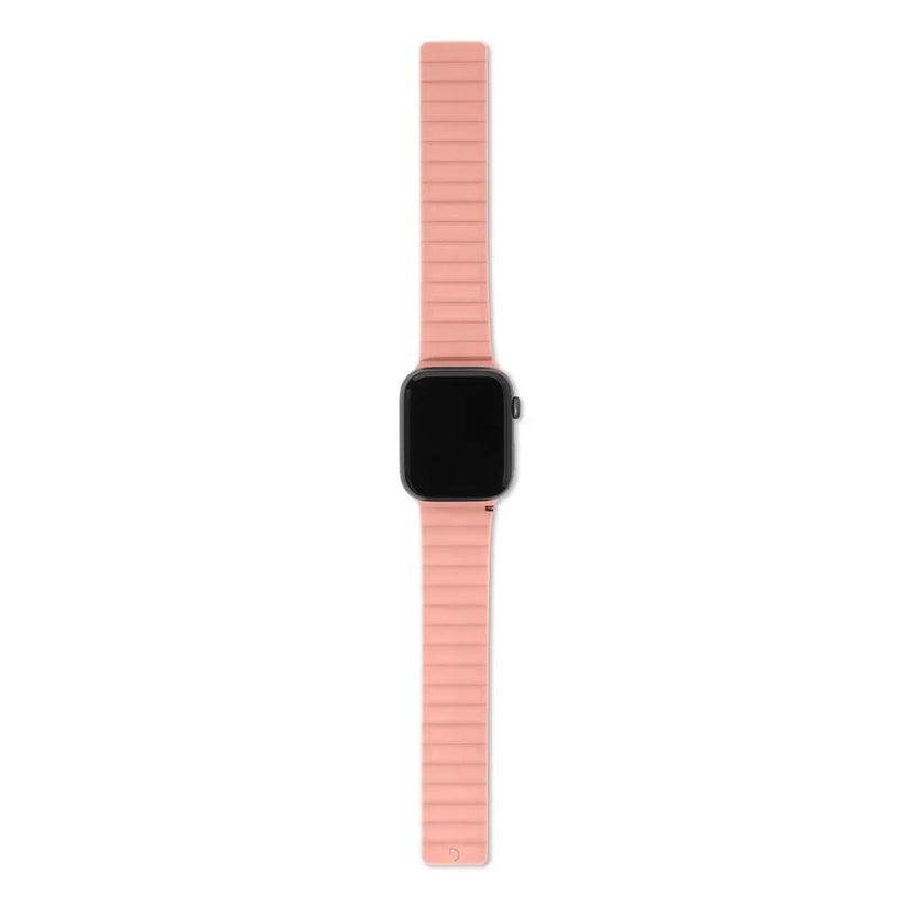 Silicone Magnetic Traction Strap - 38mm / 40mm / 41mm | Peach Pearl