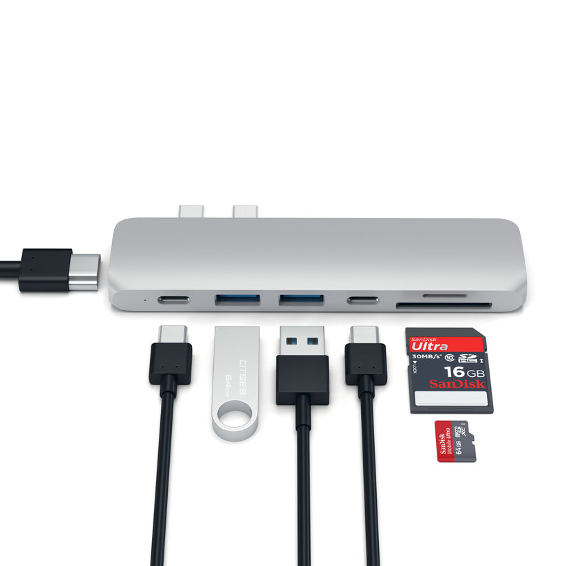 SATECHI Pro Hub Silver