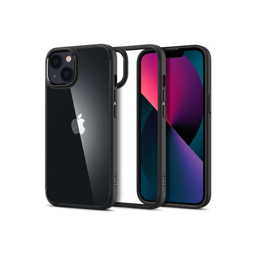 Spigen Crystal Hybrid, matte black -iPhone 13 mini