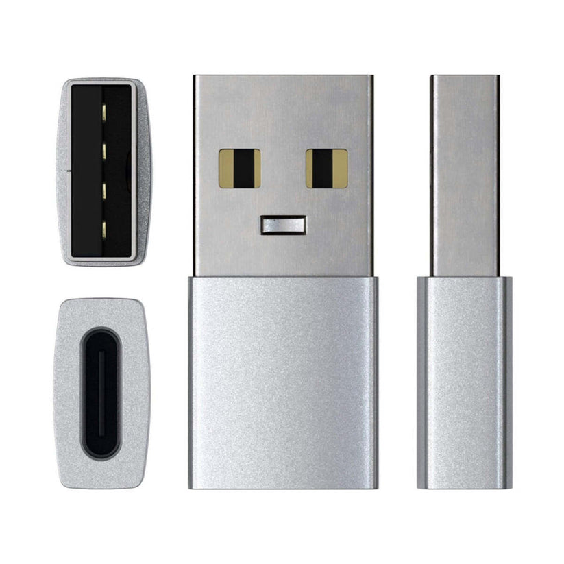SATECHI Type-A to Type-C Adapter Silver