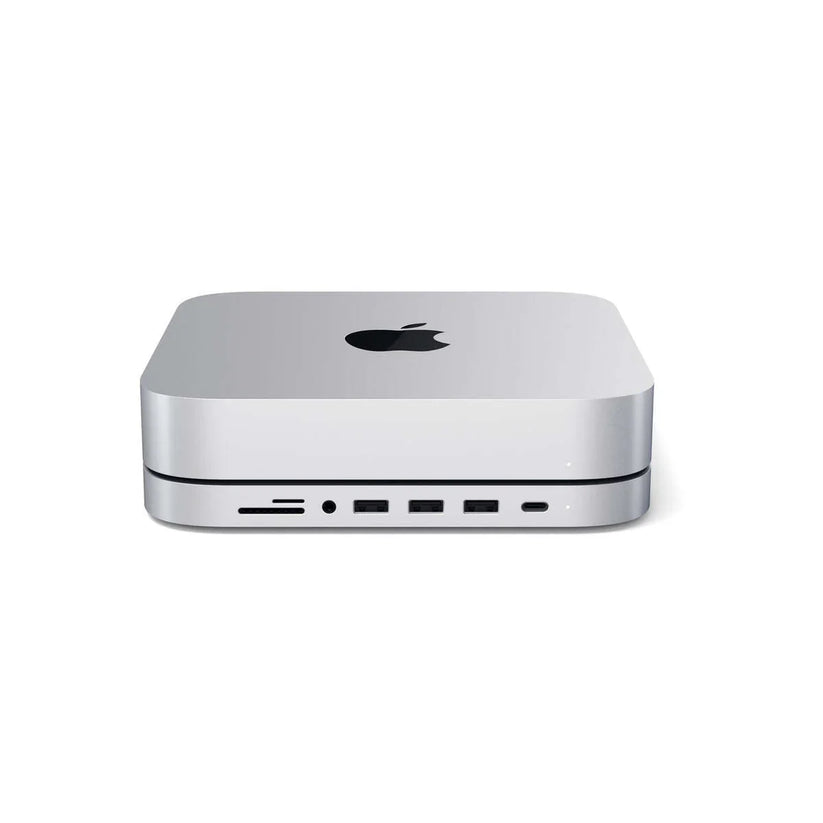 Satechi Aluminium Type-C Stand and Hub for Mac Mini - Silver