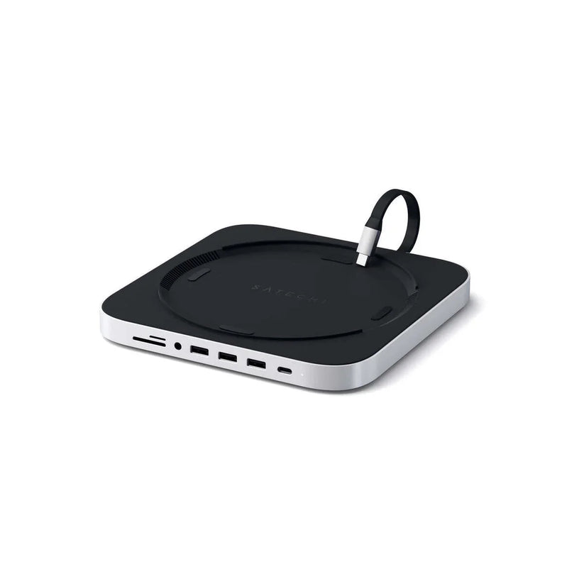 Satechi Aluminium Type-C Stand and Hub for Mac Mini - Silver