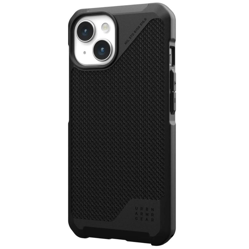 "UAG Metropolis LT MagSafe, kevlar black - iPhone 15"