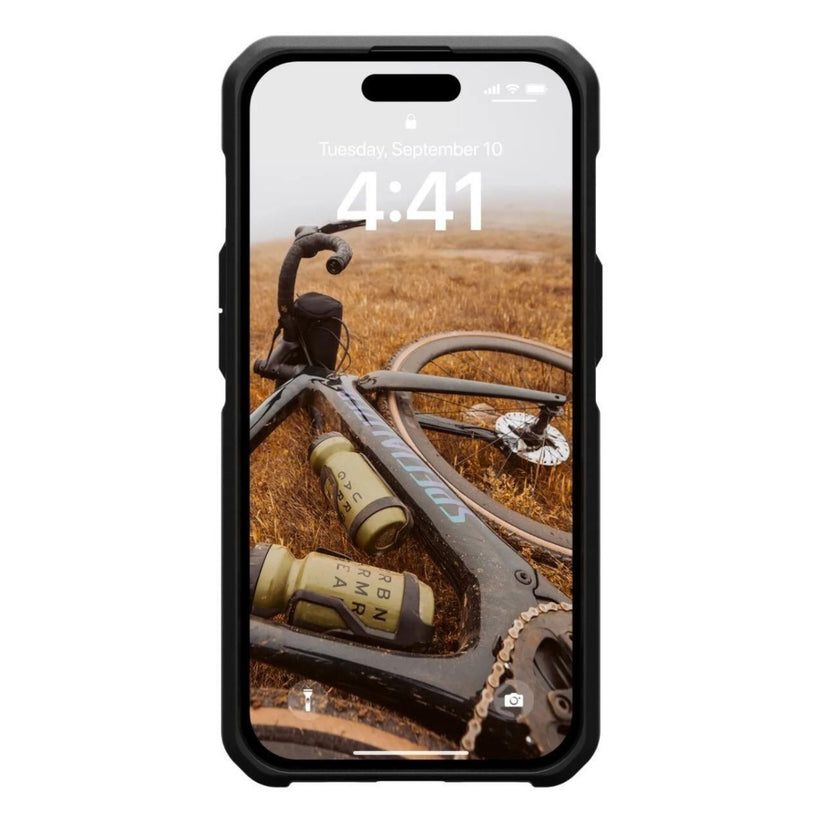 "UAG Metropolis LT MagSafe, kevlar black - iPhone 15"