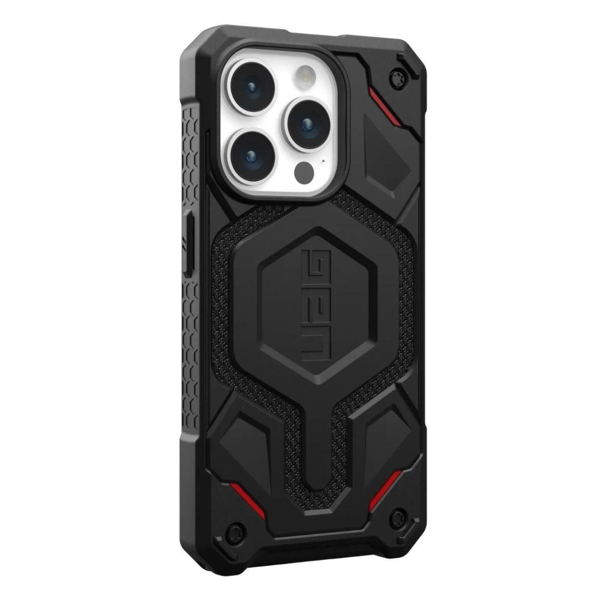 "UAG Monarch Pro MagSafe, kevlar black - iPhone 15 Pro Max"