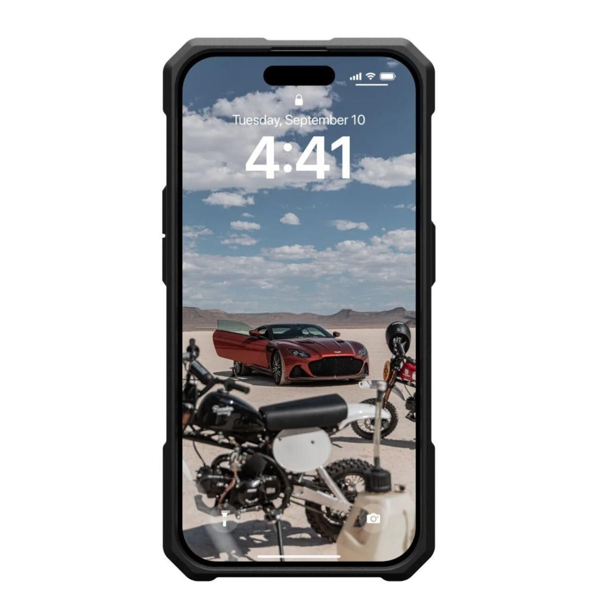 "UAG Monarch Pro MagSafe, kevlar black - iPhone 15 Pro"