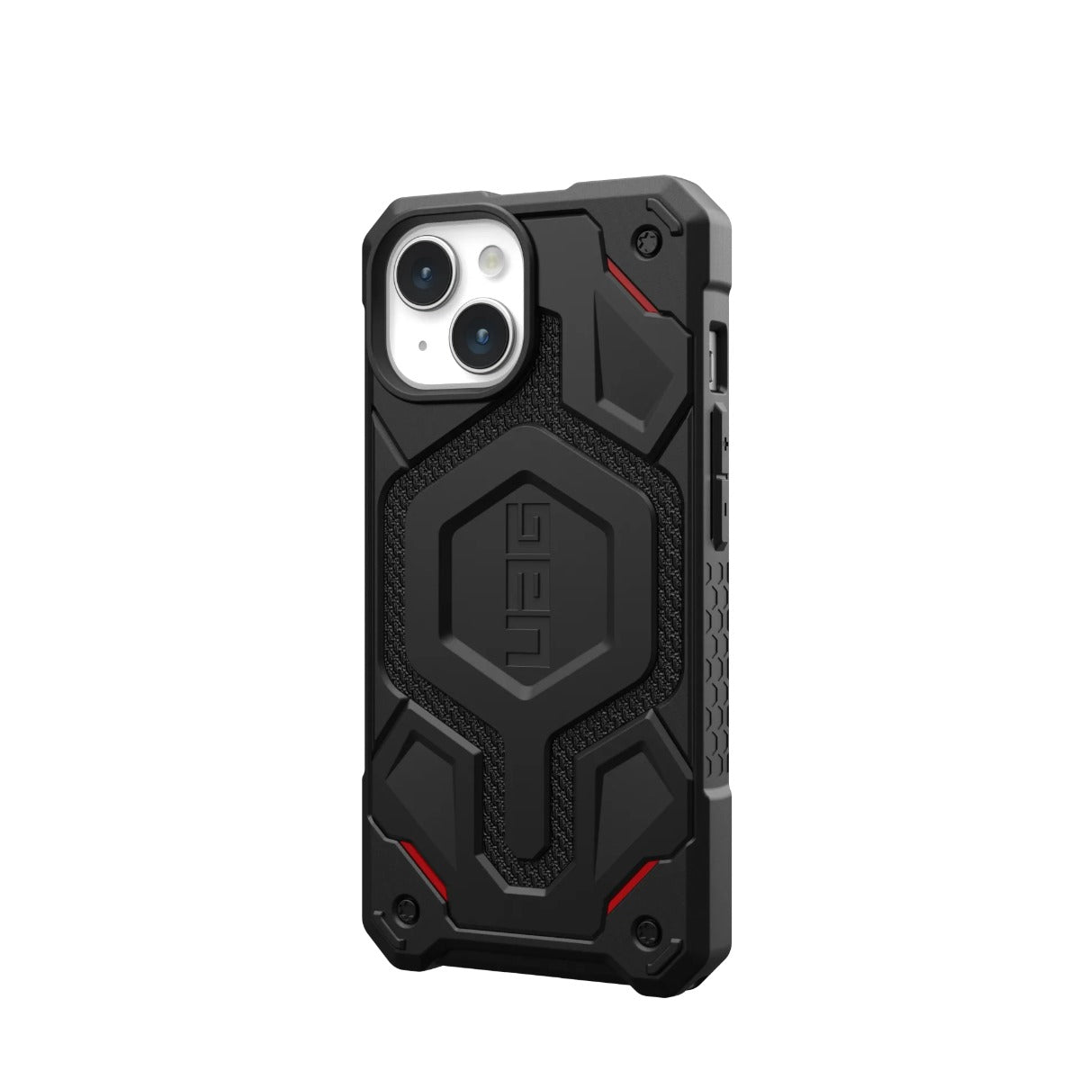 "UAG Monarch Pro MagSafe, kevlar black - iPhone 15"
