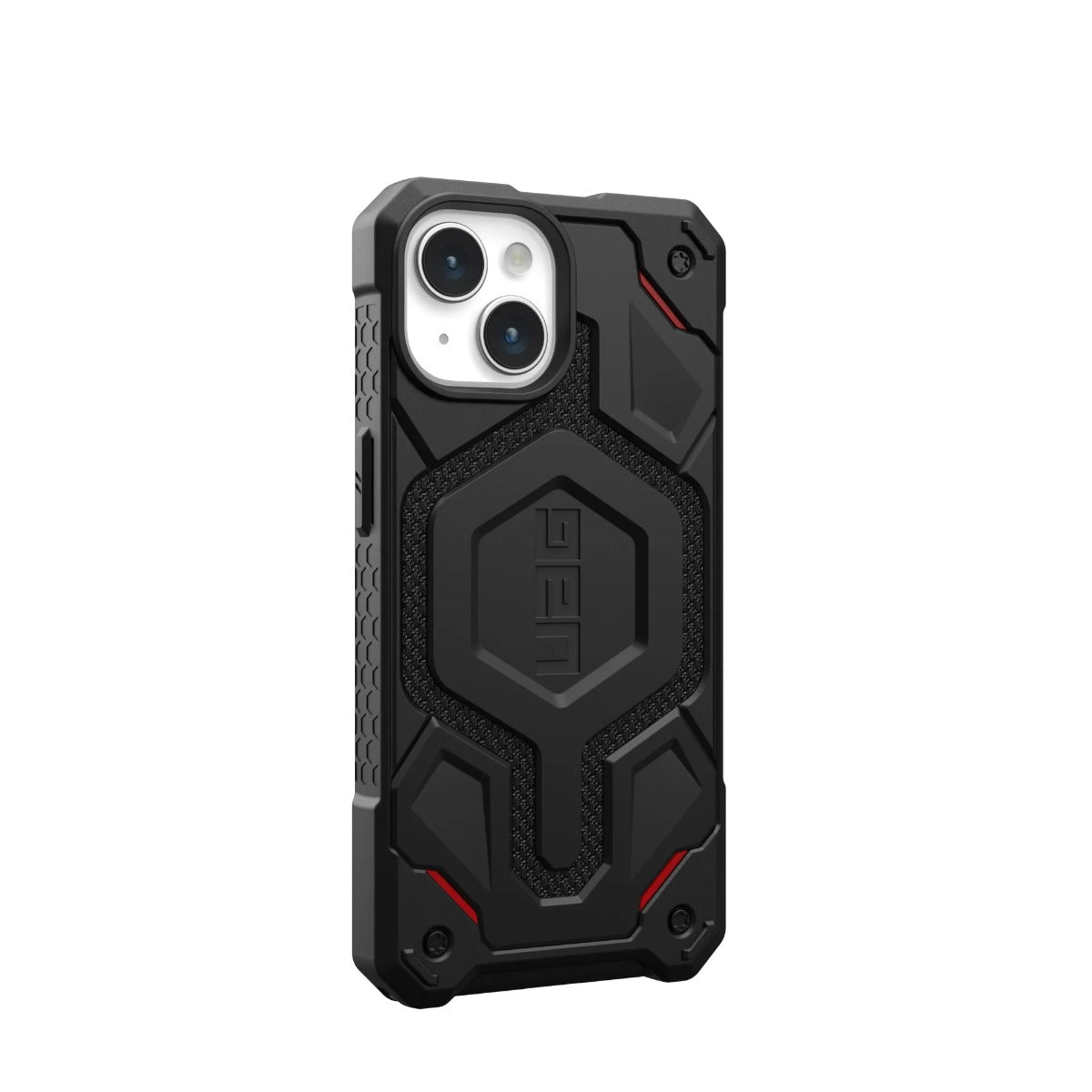 "UAG Monarch Pro MagSafe, kevlar black - iPhone 15"