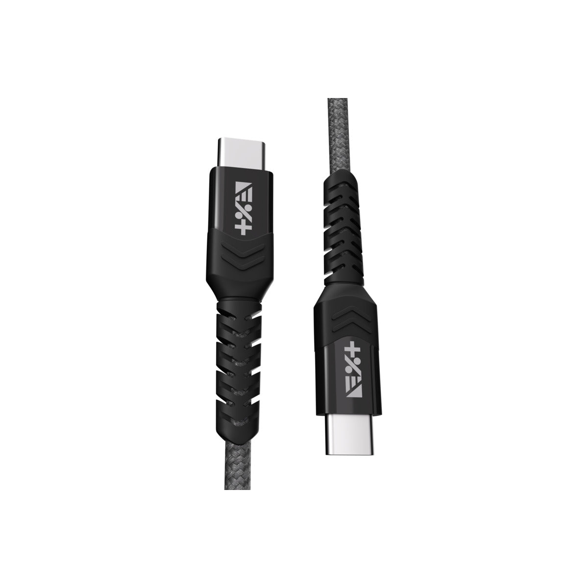 NEXT ONE BRAIDED USB-C TO USB-C CABLE | SPACE GRAY