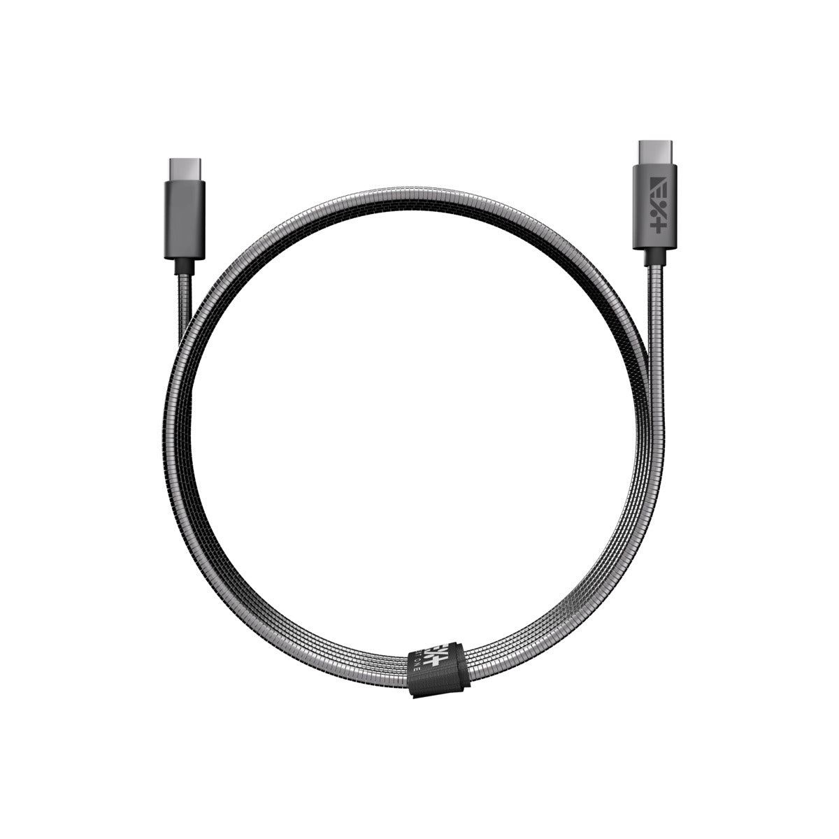 NEXT ONE BRAIDED USB-C TO USB-C CABLE | SPACE GRAY