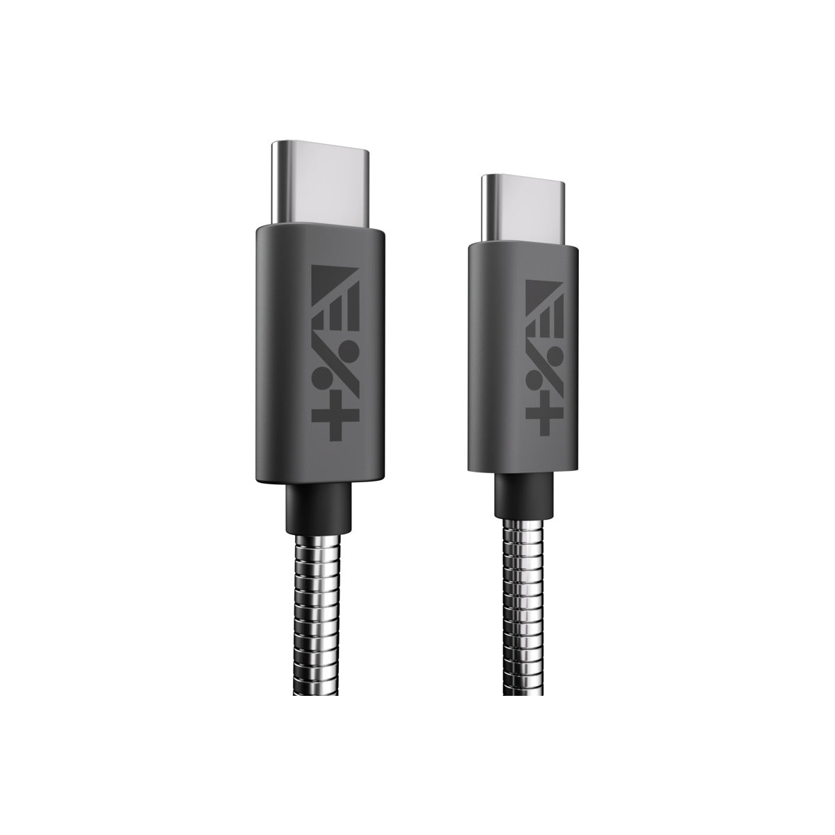 NEXT ONE BRAIDED USB-C TO USB-C CABLE | SPACE GRAY