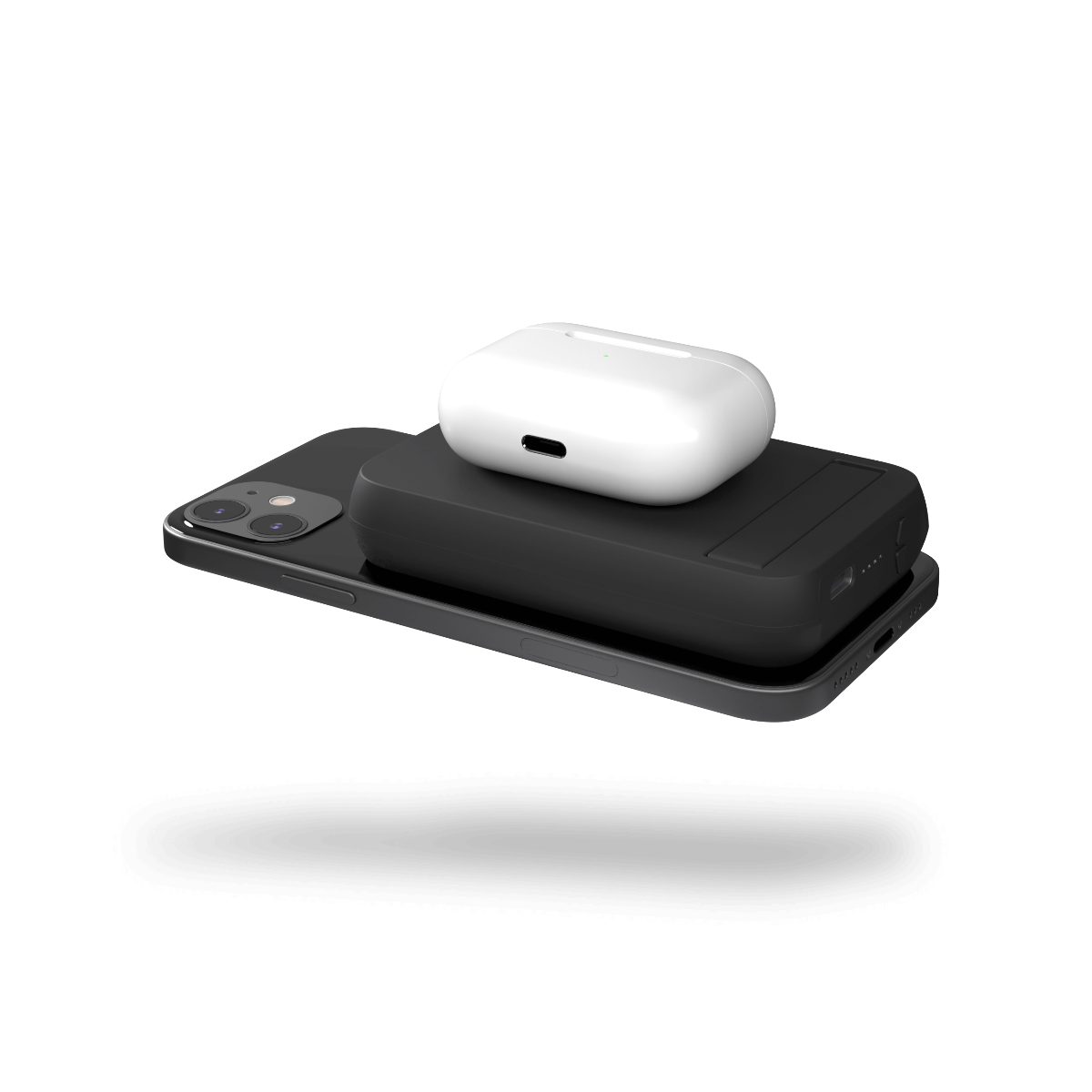 Magnetic Dual Powerbank with stand