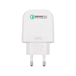 Artwizz PowerPlug USB-C w/ Qualcom Quickcharge 15W Pro - White.