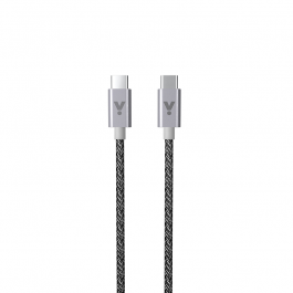ISTYLE Fabric Braided Cable USB-C to USB-C 1.8m - Space grey