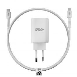 NEXT ONE 35W PD DUAL GAN CHARGER & USB-C CABLE BUNDLE