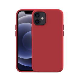 NEXT ONE силиконска маска за iPhone 12 mini - црвена