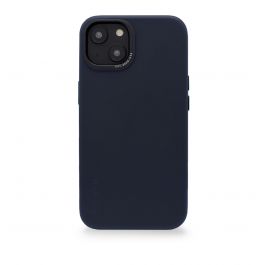 Decoded Leather Backcover, navy - iPhone 14 Max