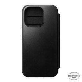 Nomad Leather MS Folio, black - iPhone 14 Pro