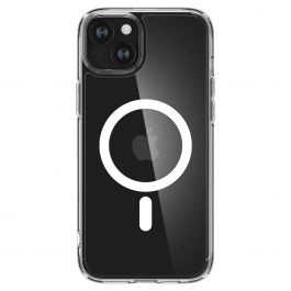 "Spigen Crystal Hybrid MagSafe, white - iPhone 15"