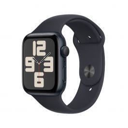 Apple Watch SE2 v2 GPS 44mm Midnight Alu Case w Midnight Sport Band - M/L