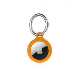 Next One AirTag Secure Silicone Key Clip | Orange