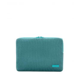 Tucano Velluto 13inch Case Stretchy neoprene & corduroy cover MacBook Pro/Air 13inch & Laptop 12inch - Petrol Blue