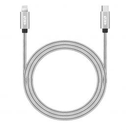 Next One SILVER USB-C TO LIGHTNING 1.2M METALLIC CABLE