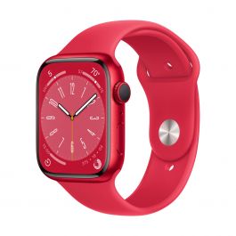 Apple Watch Series 8 45 mm / GPS / (PRODUCT)RED Aluminium Case / (PRODUCT)RED Sport Band / Regular