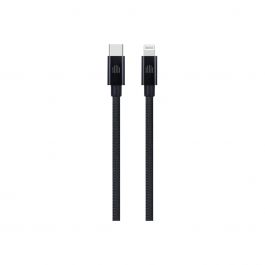 Dviced Cable USB-C to Lightning Nylon Textile 0,25m - Black