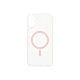 Dviced Magsafe iPhone 16  clear case - Pink