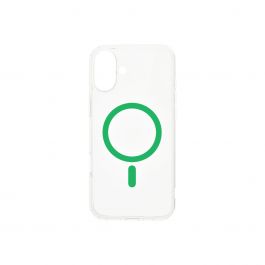Dviced Magsafe iPhone 16  clear case - Green