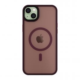 NEXT ONE mist shield case MagSafe compatible for iPhone 15 | Claret