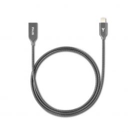 iSTYLE Lightning Metal Cable 1,2m - space gray 2019