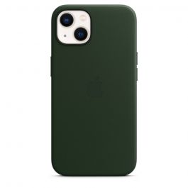 iPhone 13 Leather Case with MagSafe - Sequoia Green