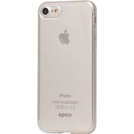 Plastic TPU case for iPhone 7/8  EPICO TWIGGY GLOSS - white transparent