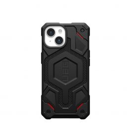 "UAG Monarch Pro MagSafe, kevlar black - iPhone 15"