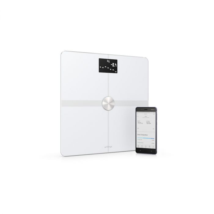 Withings (WBS05-White-All-Inter) Smart Body Composition Wi-Fi Digital Scale  3700546702396